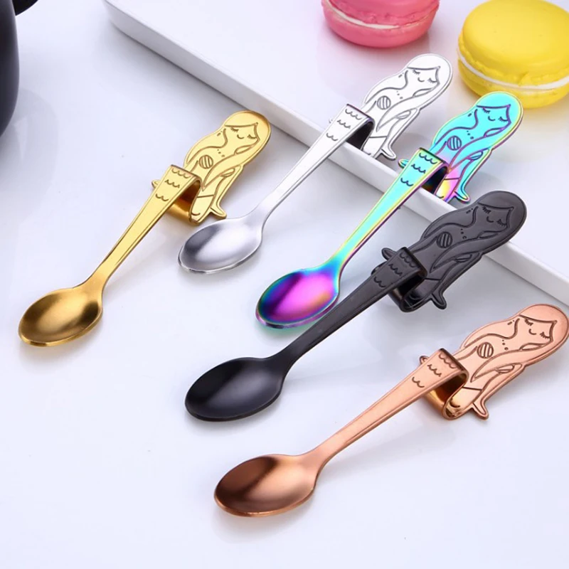 Кофе в форме русалки искусственные приправы молоко яркие аксессуары для дома