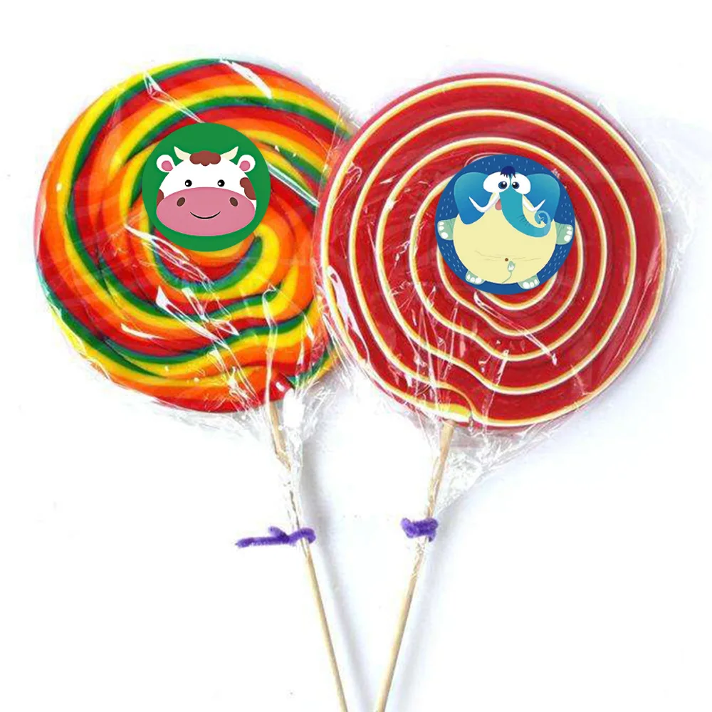 

500 pcs/roll Teacher rewards and encourages children toys cute animal stickers sealing stickers