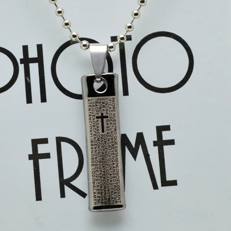 Мужское ожерелье с подвеской в виде креста|Ожерелья подвеской| |