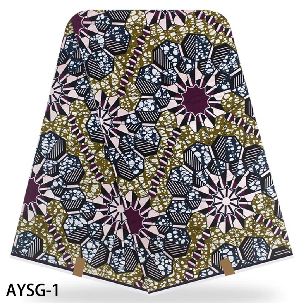 2020 африканский восковой Батик принт ткань 100% хлопок Анкара Кенте настоящая