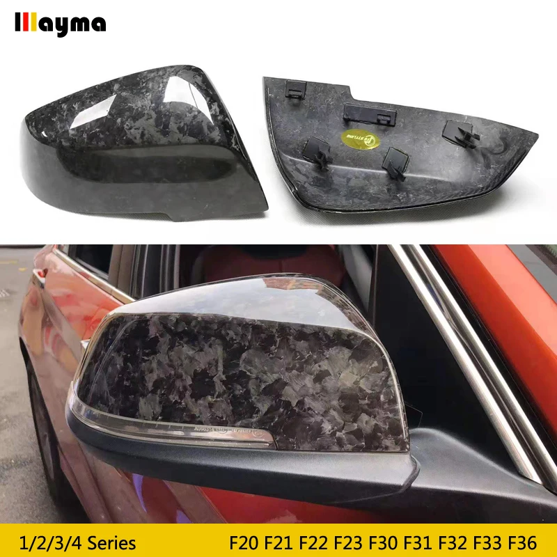 Кованое углеродное волокно для BMW 1 2 3 4 серии F20 F21 F22 F23 F30 F31 F32 F33 f36 крышка бокового