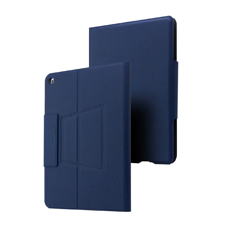Синий 7 цветов задняя подсветка Беспроводная Bluetooth клавиатура чехол для ipad 10,2 Авто Режим сна/Пробуждение защитный чехол для ipad 10,2 - Цвет: Синий