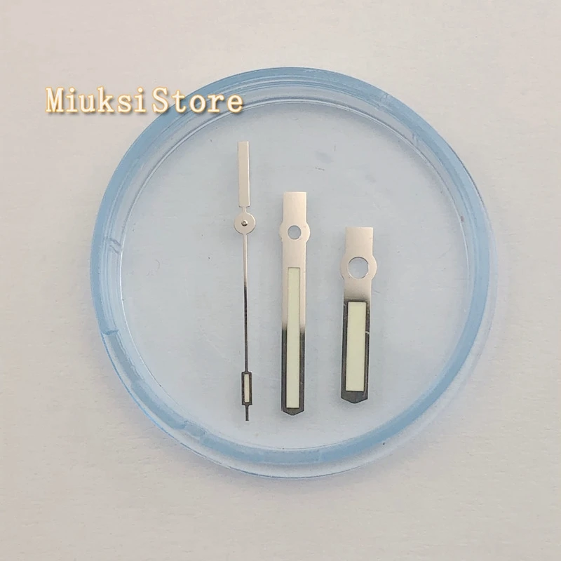 Зеленый Светящиеся стрелки часов подходят miyota 8215 8205 821A Минчжу DG2813 3804 движение P943-miyota