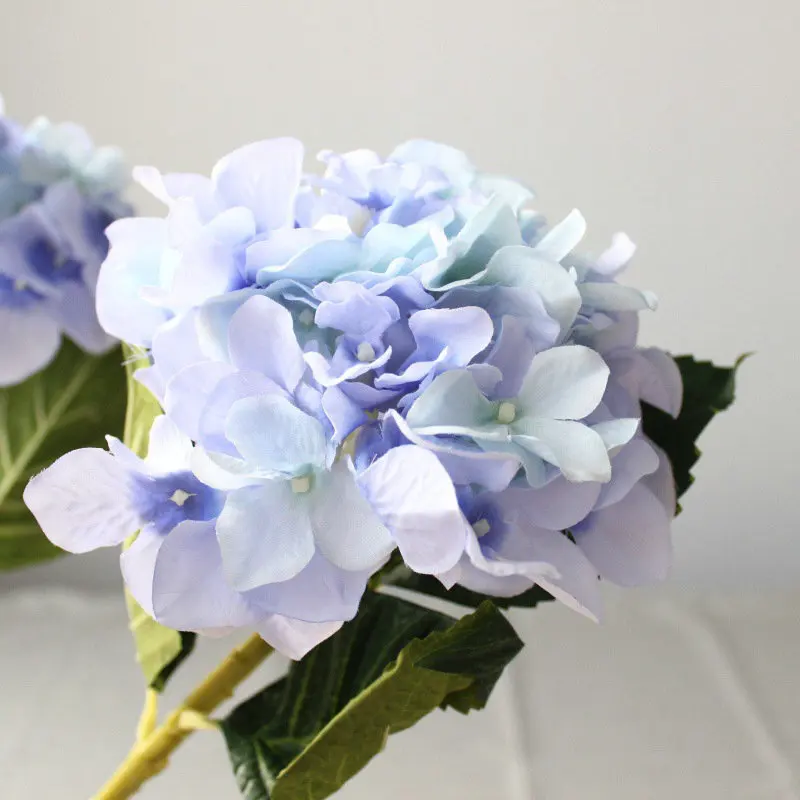 

57cm Hydrangea Single Branch Wedding Center Decoration Imitation Flower Home Decoration Silk Artificial Flower