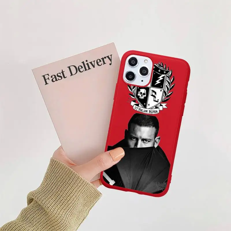 

TV show The Umbrella Academy Phone Case Candy Color Red for iPhone 11 12 pro XS MAX 8 7 6 6S Plus X 5S SE 2020 XR