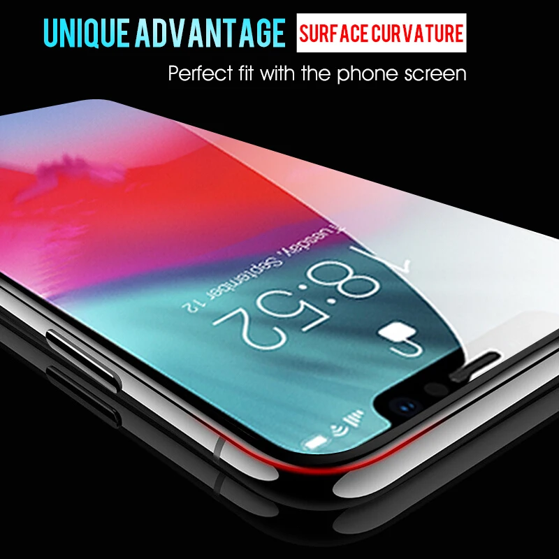 

7D Full Cover Soft Hydrogel Film On For iphone 7 8 6 6s Plus X Screen Protector Protective Film For iphone 6 6s 7 8 Not Glass