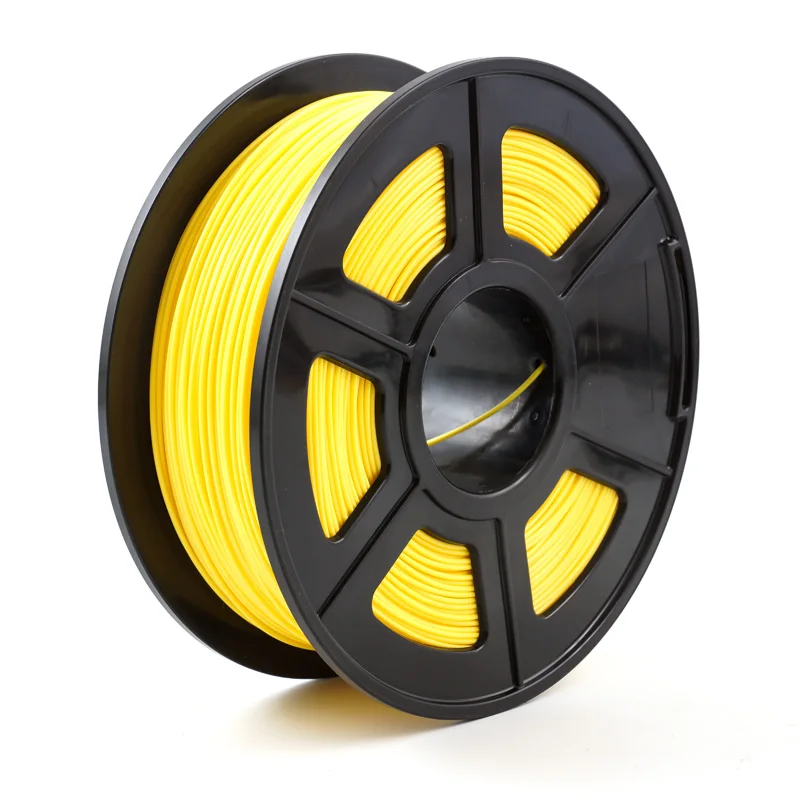 SunDcreate нить для 3d принтера 1,75 PLA PETG углеродное волокно дерево ABS TPU PC POM PA Металл ASA HIPS керамика нейлон PMMA - Цвет: PLA Dark-Yellow