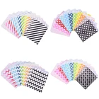 44 цвета 18 см бумажные подарочные пакеты для свадьбы, дня рождения, конфет, упаковка для выпечки, цветные пакетики