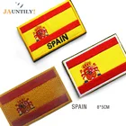 Новые высококачественные эмблемы эполеты с государственным флагом Испании, Значки для одежды, нашивка с вышивкой, армейские флаги, повязка на руку