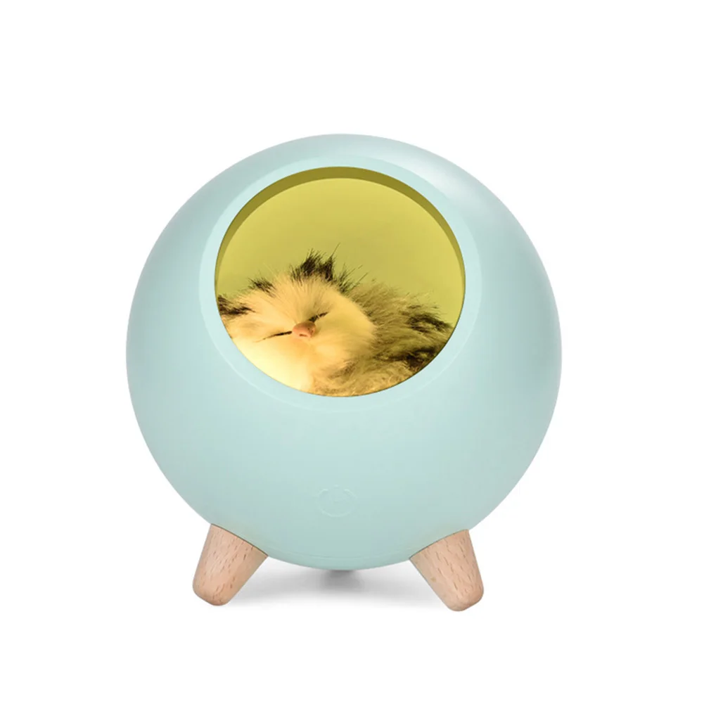 

Cute House Touch Dimming Night Light for Kids Baby Bedroom Bedside Home Decoration Creative Gift Cats Lamps Led Night Lamp
