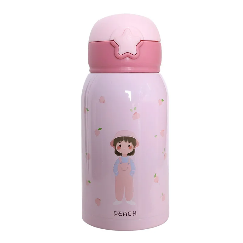 Детский термос бутылка из нержавеющей стали милый для воды Детская кружка