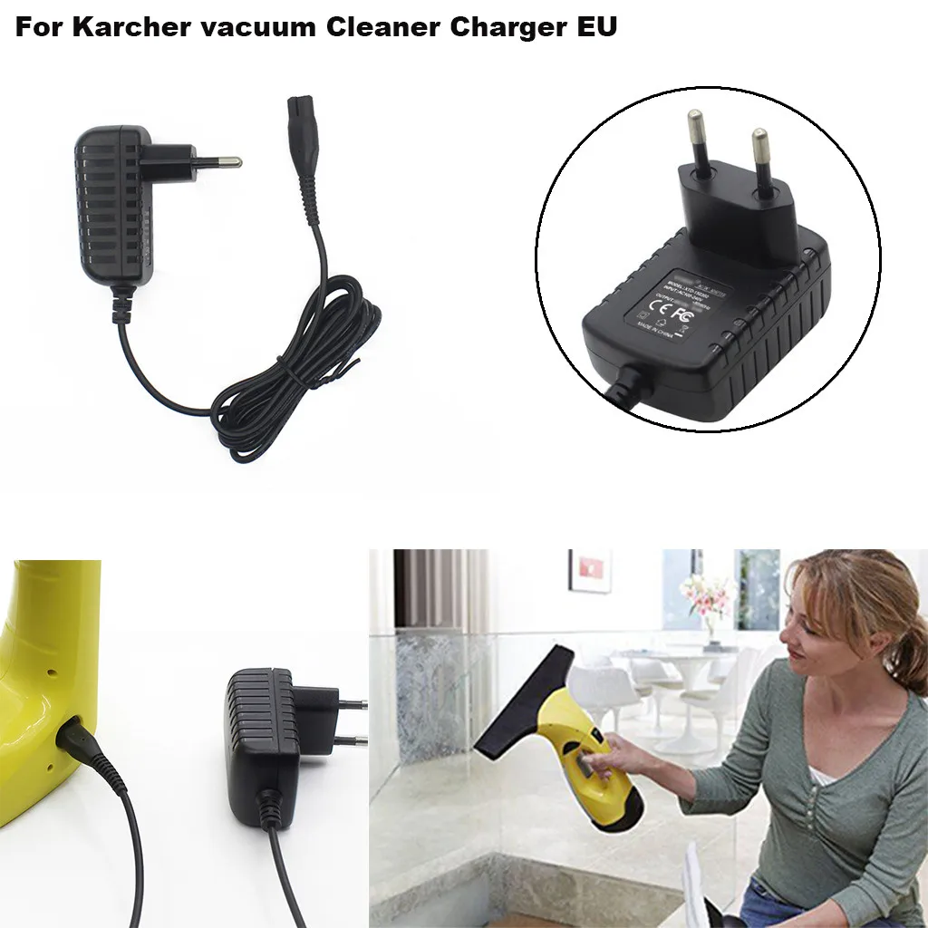 Зарядное устройство для пылесоса Karcher WV 1/2/5/50/55/60/70/75 с вилкой европейского