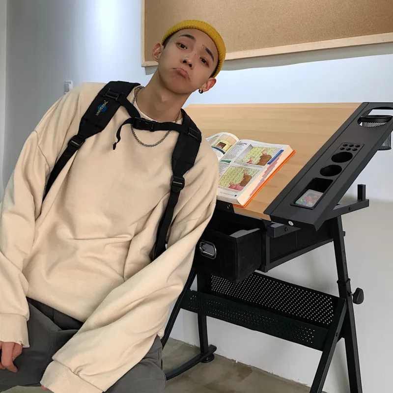 2019 осень и зима новая Корейская мужская Толстая круглая шея с длинным рукавом