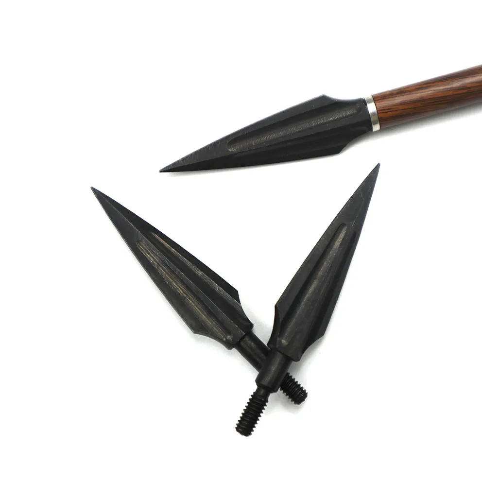 

3pcs High Carbon Steel Arrow Heads Broadheads Tips Arrow Points Archery Arrowheads for Compound Bow Crossbow Recurve Bow