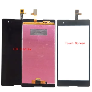 ЖК-дисплей 6,0 ''для Sony Xperia T2 Ultra D5303 D5322 D5306 XM50h, ЖК-дисплей с сенсорным экраном, датчиками и клеем 3M