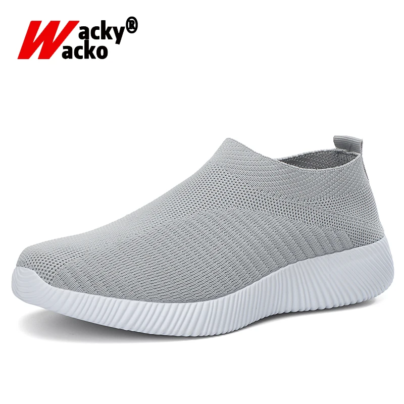 Женские кроссовки с дышащей сеткой Wacky мягкие Прогулочные на платформе без