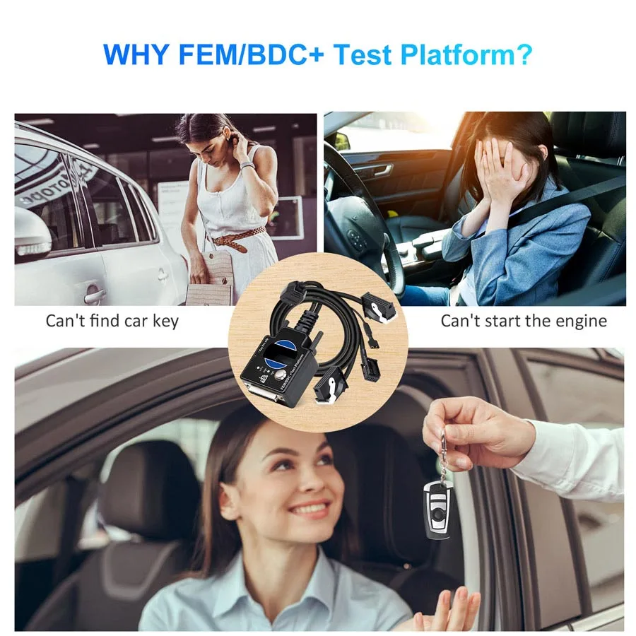 

G-ODIAG for BMW FEM/BDC Test Platform Work with Xhorse VVDI2/Key Tool Plus Pad Autel IM608 CGDI for BMW Test Platform for BMW