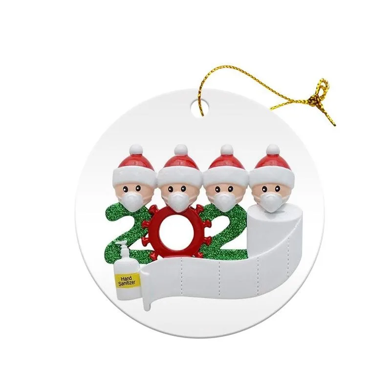 Рождественские украшения персонализированные вечерние креативные подвесные