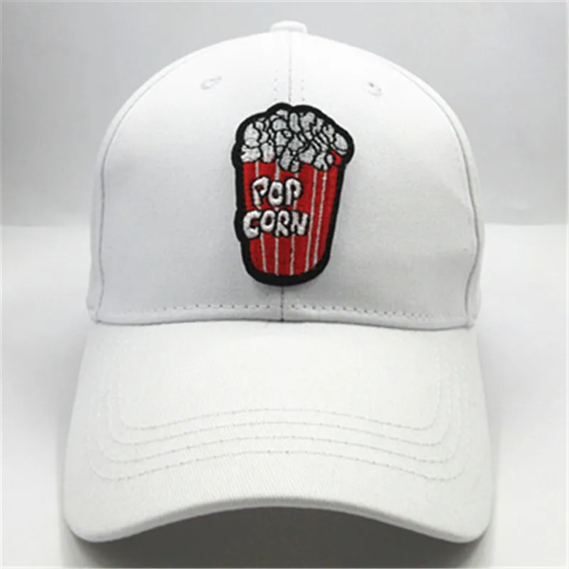 

2019 letter Popcorn embroidery cotton Baseball Cap hip-hop cap Adjustable Snapback Hats for men and women 108