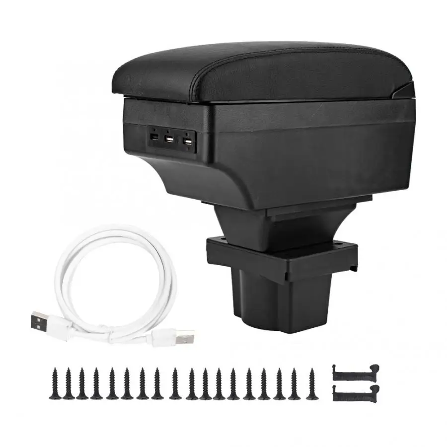 Подлокотник центральной консоли автомобиля запасной ящик для хранения подходит