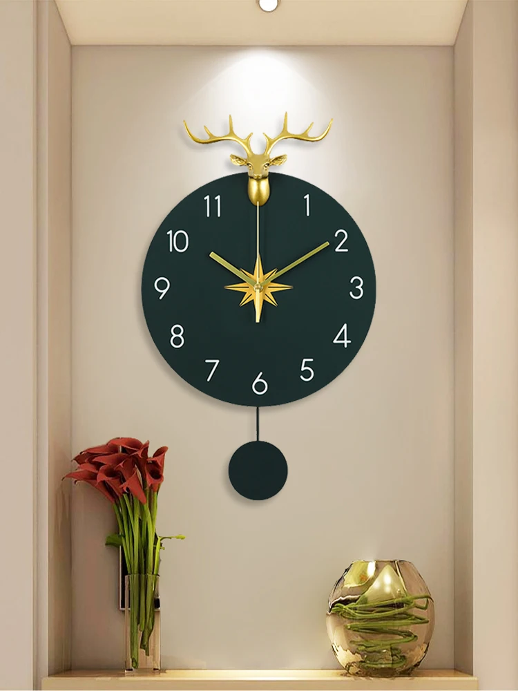 

Modern Art Silent Wall Clock Luxury Creativity Nordic Wall Clock Fashion Living Room Minimalist Reloj Pared Home Decor BC50BGZ