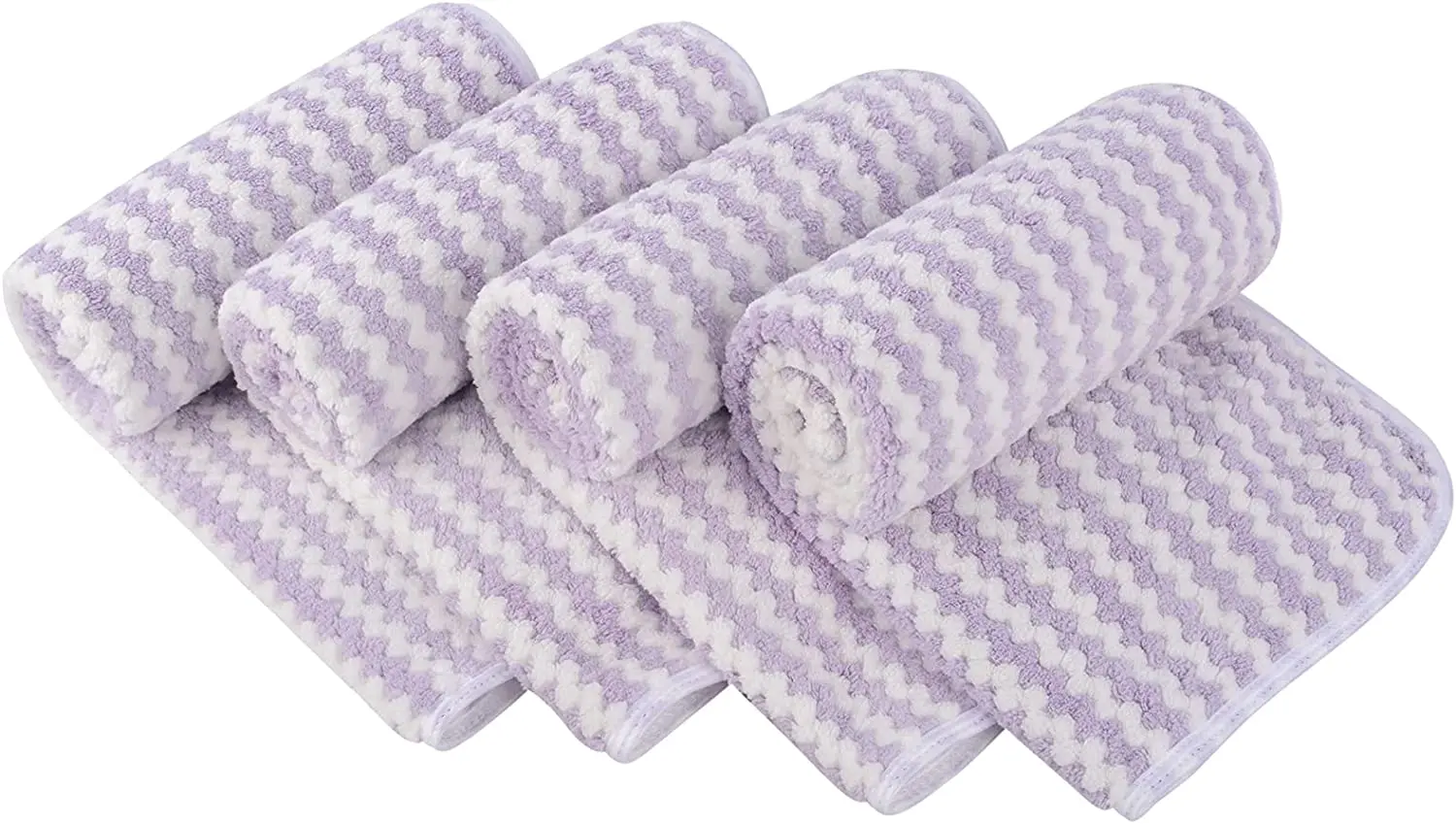 Ultra Absorbent Soft With Wave Stripe Ideal For Pool Beach S