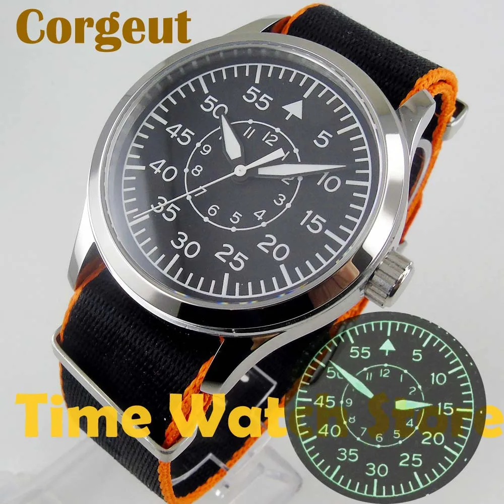 Часы мужские наручные с автоподзаводом 42 мм нейлоновый ремешок | Наручные часы