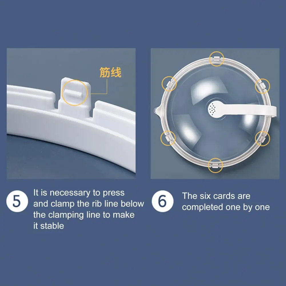 

Splatter Cover Transparent Oven Protection Lid Smooth Microwave Plate Guard for Kitchen