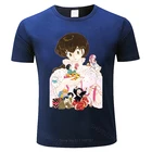 Горячая Распродажа Мужская брендовая футболка Летняя Хлопчатобумажная футболка Maison Ikkoku персонажи Tribute cara dolce kyoko Мультфильм Аниме Манга 1