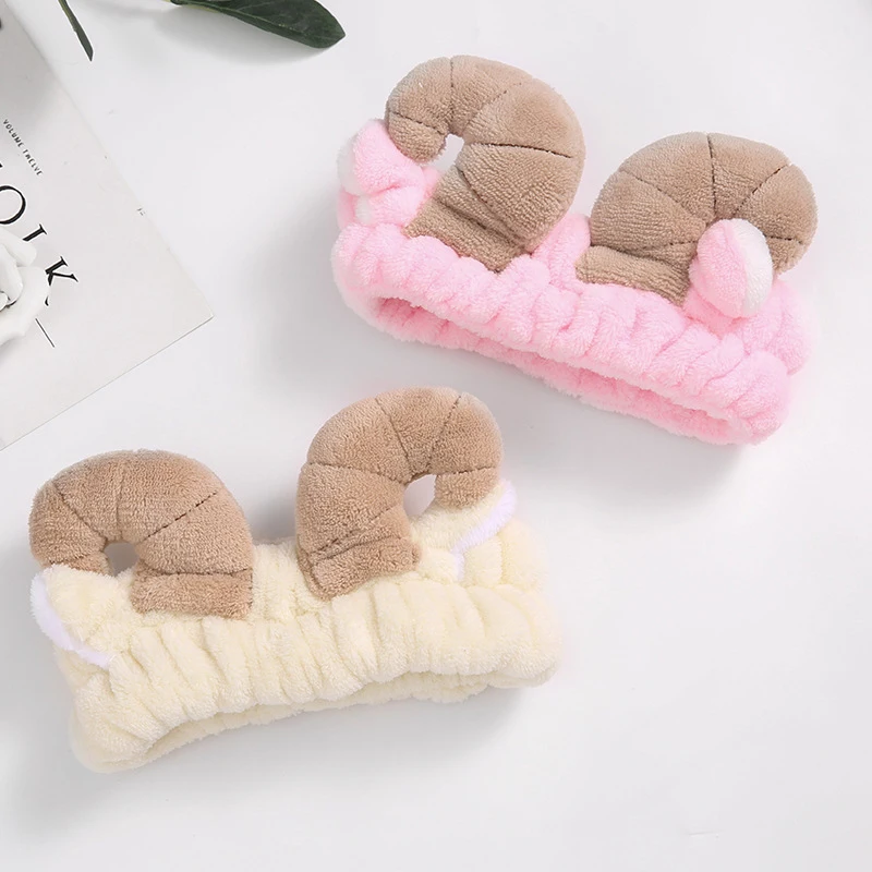 Милая Женская эластичная повязка для волос маска мытья макияжа на голову Детский