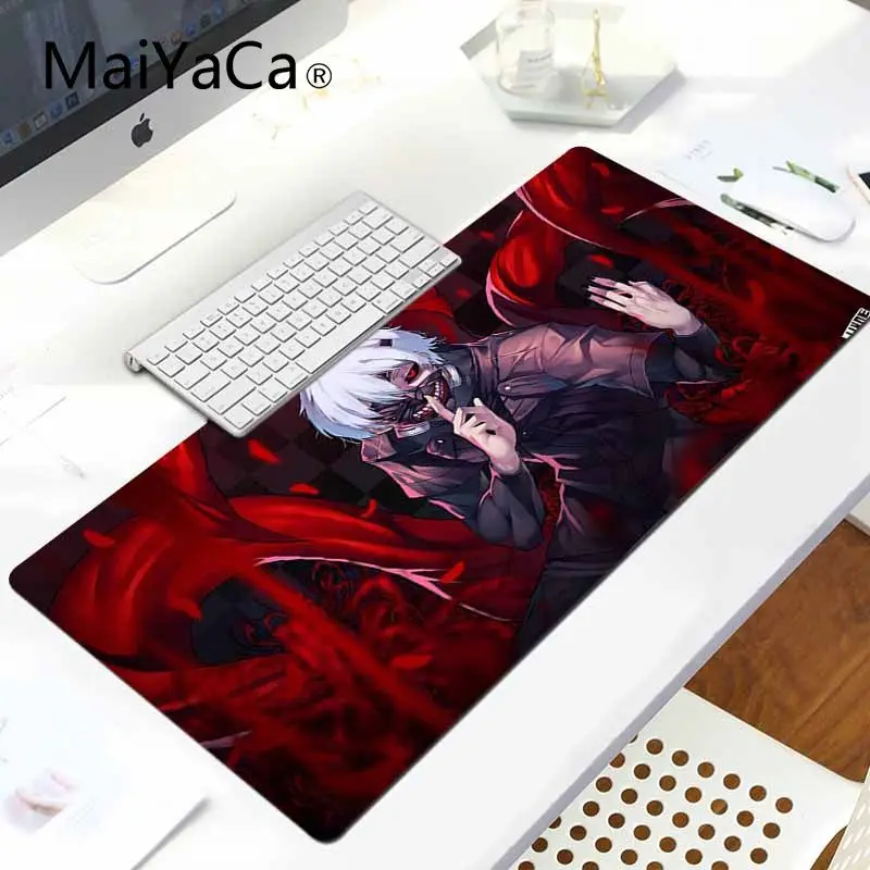 

MaiYaCa New Design Anime Tokyo Ghoul DIY Design Pattern Game mousepad Laptop Gaming Lockedge Mice Mousepad