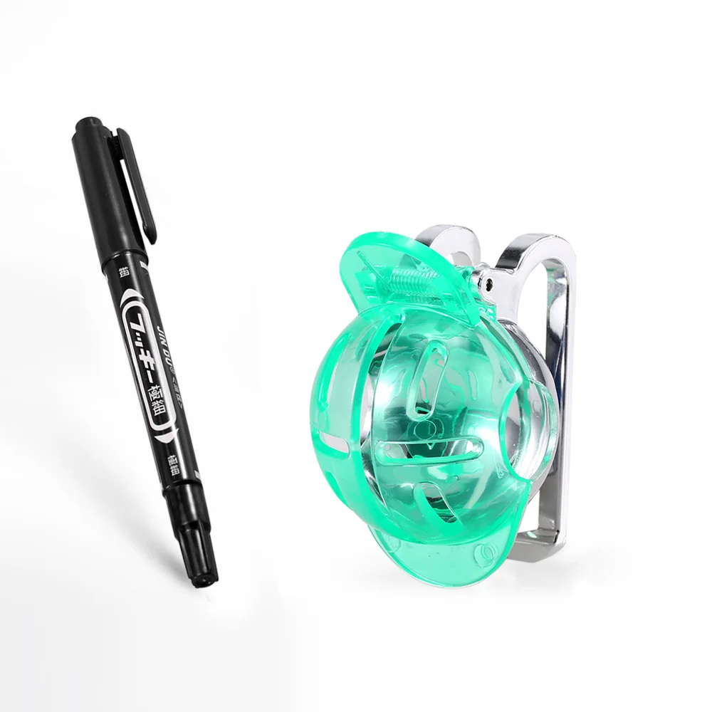 Шариковая линия для гольфа маркерная подкладка с ручкой инструмент маркировки и выравнивания|Обучение