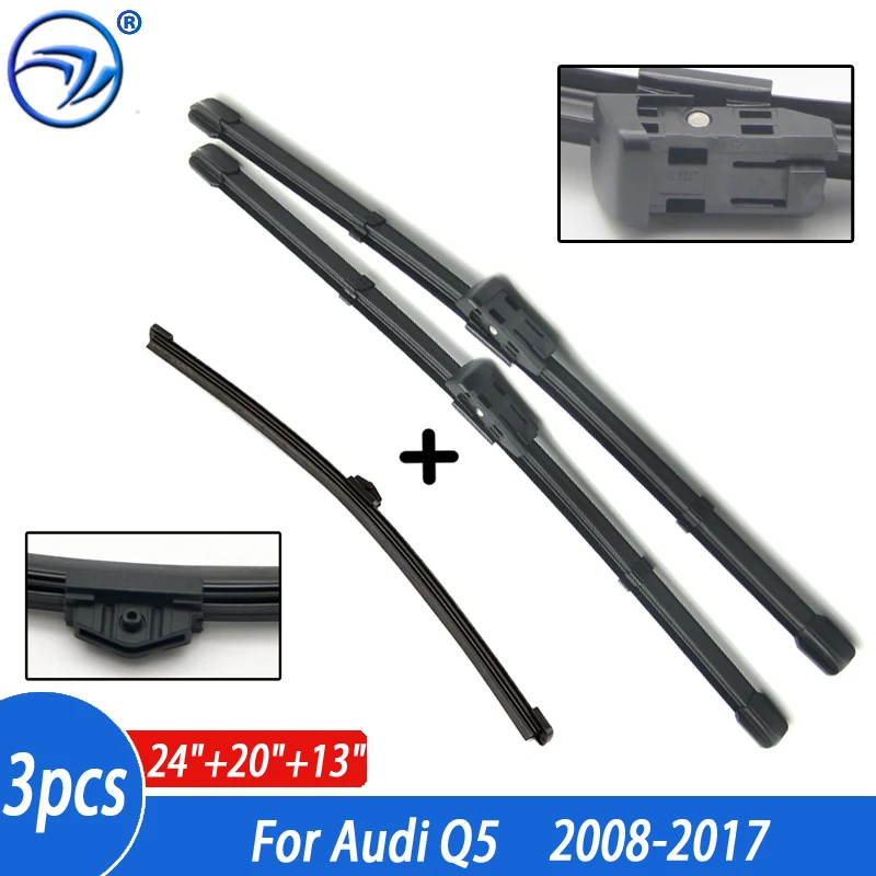 Набор щёток стеклоочистителя LHD RHD для Audi Q5 2008 2016 2017 24 + 20 13