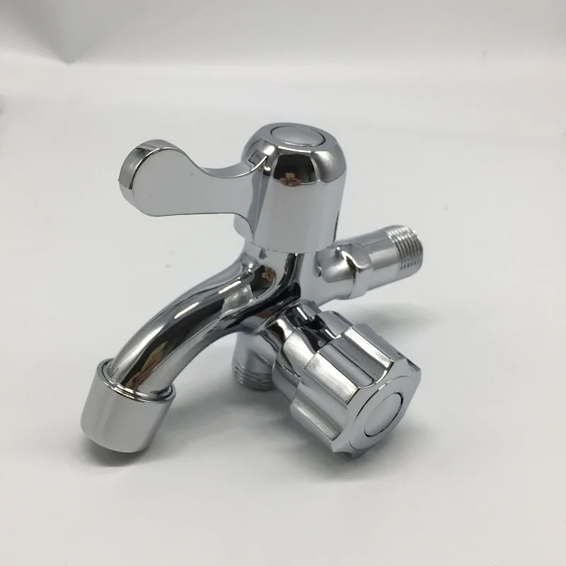 

Washing Machine Faucet, Multi-function Double Faucet, Side Open Shower Faucet, Outdoor Faucet Wall Mount Faucet Garden Faucet