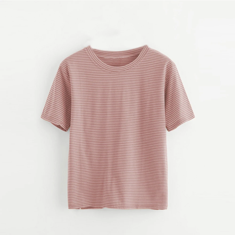 Весенне летняя женская футболка 2020 повседневная с принтом пальмовых листьев и v