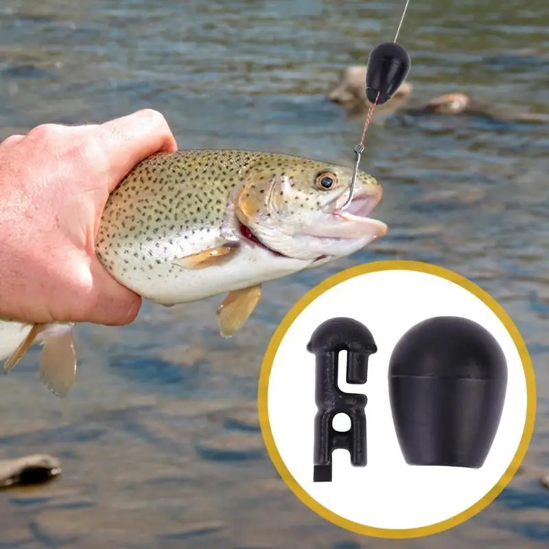 10/20pcs ABS Terminal Angling Tackle Lures Beads Accessories Baits Tools Fishing Quick Change Method Feeder Line Holder | Спорт и