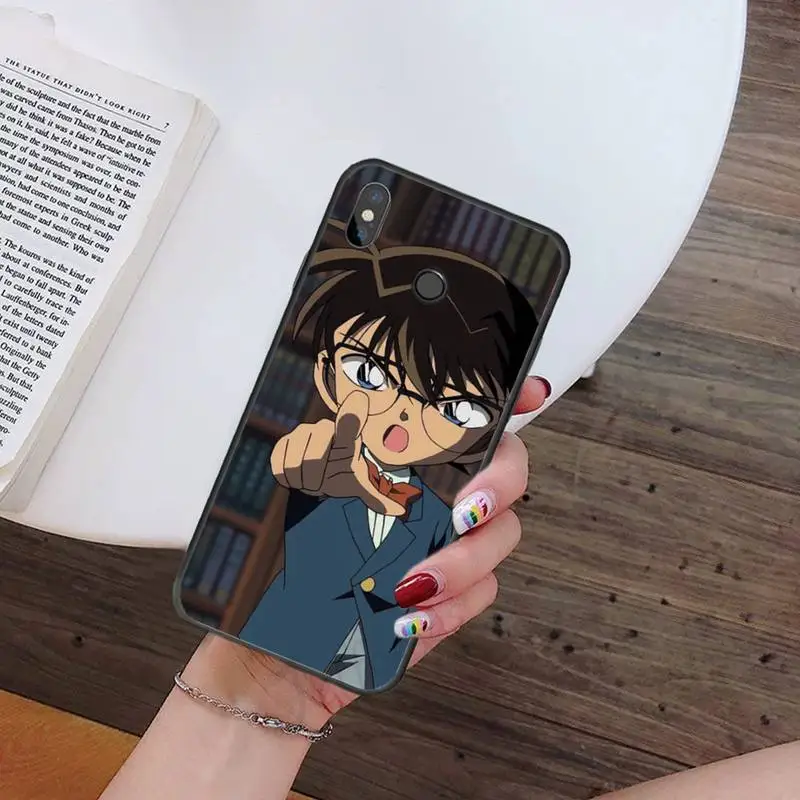 

Detective Conan Phone Case For Xiaomi Redmi 7 9t 9se k20 mi8 max3 lite 9 note 8 9s 10 pro Soft Silicone Shell Cover Funda capa