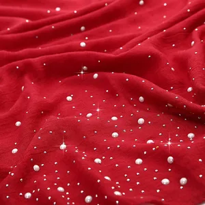 Шаль однотонная женская из натурального хлопка, Пашмина, бандана с принтом звезд, хиджаб, 2019