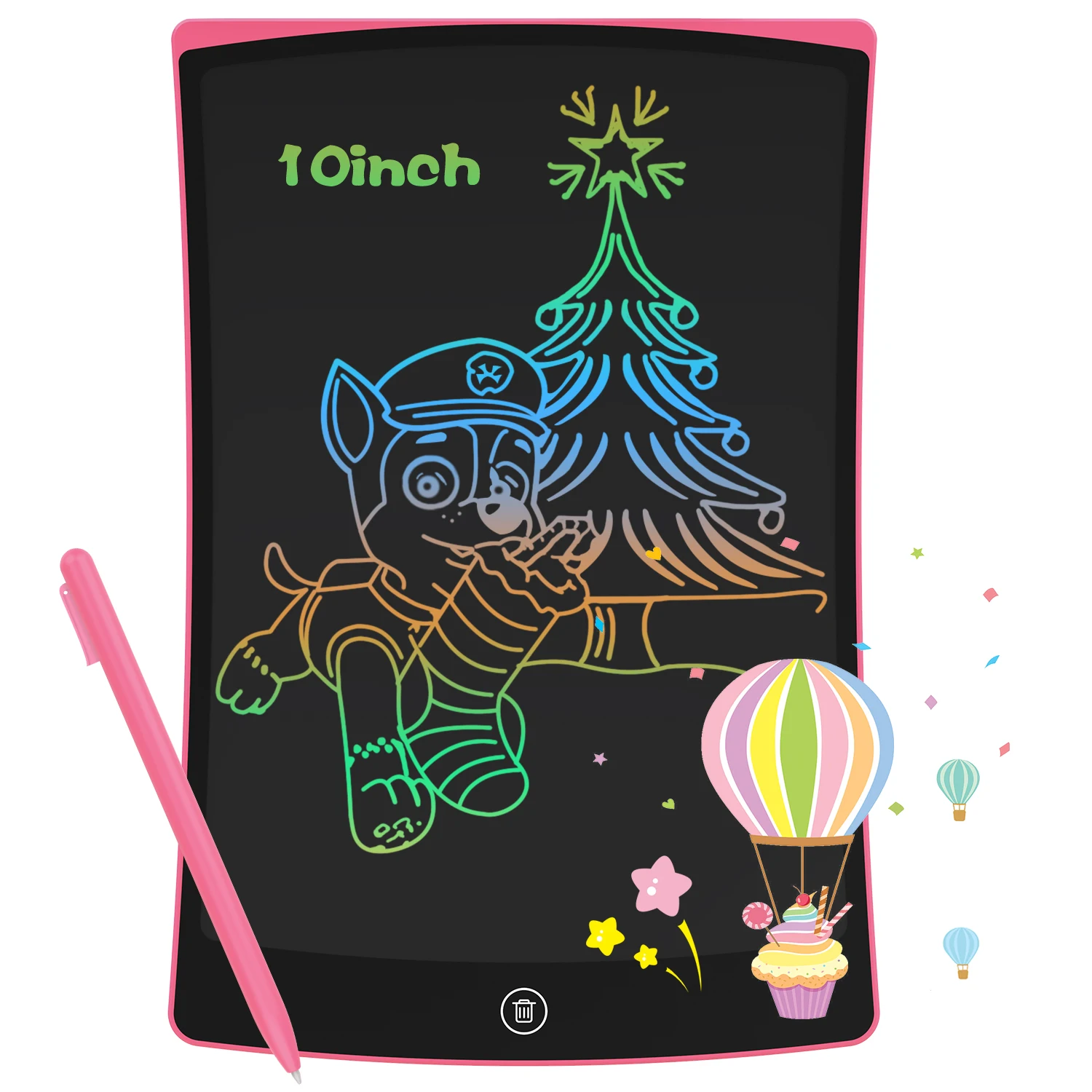 

NEWYES Electronic LCD Writing Tablet 10 Inch Digital Drawing Board Colourful Handwriting Pad Children Graphic With Pen Kids Gift