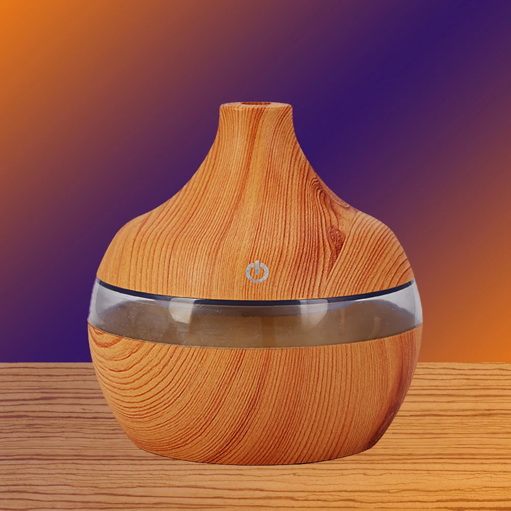 Car Humidifier Wooden USB Aroma Essential Oil Air Purification Ultrasonic Aromatherapy Diffuser UV |