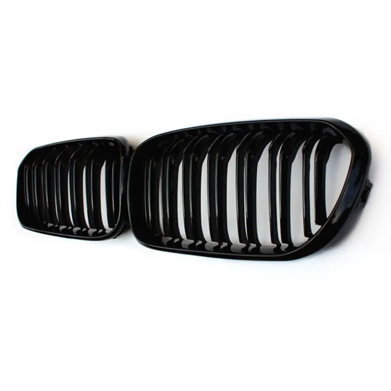 Глянцевая черная/матовая черная автомобильная гоночная решетка для B M W 1 серии F20