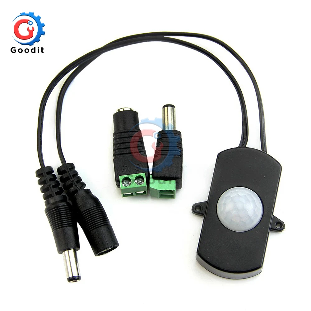 Светодиодные ленты Автоматические Мини DC PIR корпус инфракрасный датчик движения