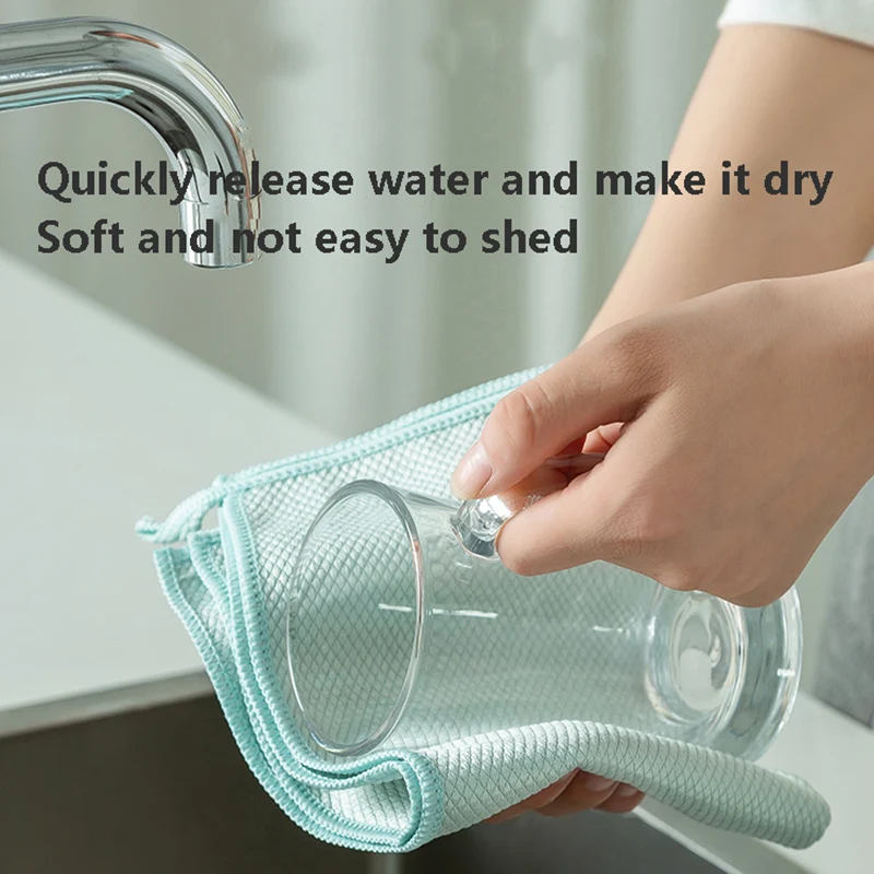 3 шт. 30*40 см рассасывающиеся Стекло Кухня чистящая ткань салфетки стол окна