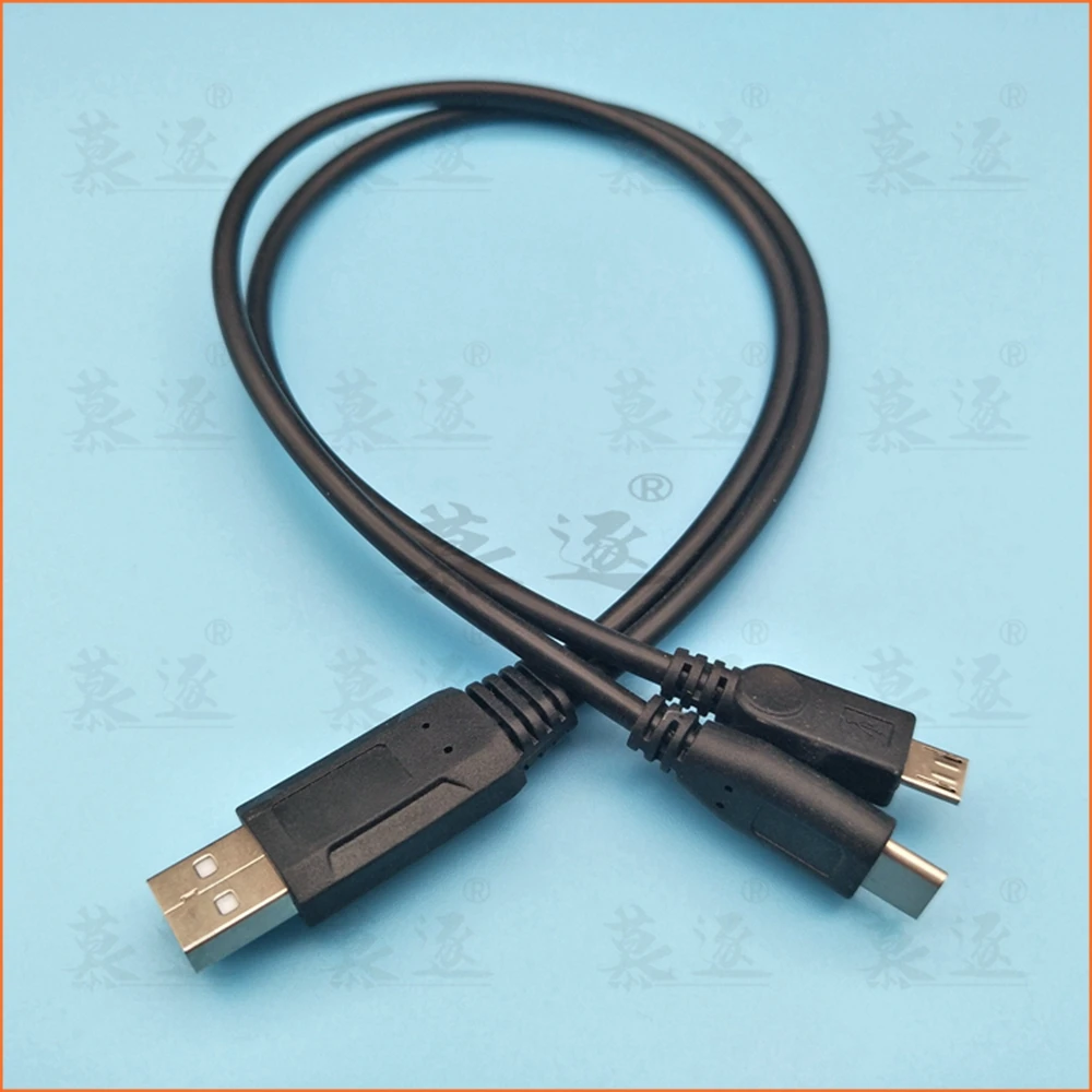 2 в 1 Micro USB Type C кабель для Samsung Xiaomi Быстрый зарядный Android сотовый телефон Microusb