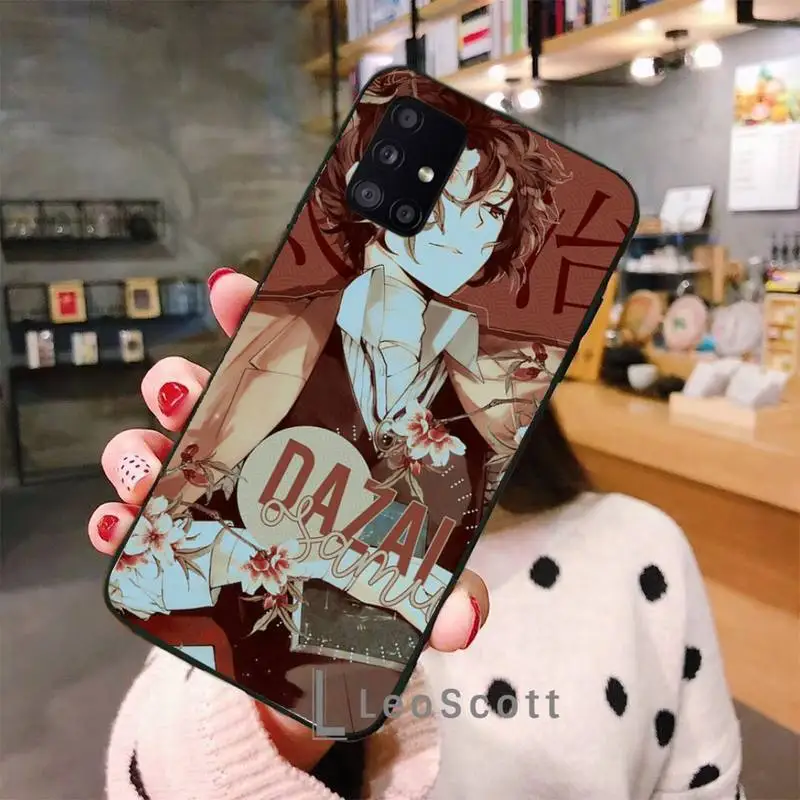 

bungou stray dogs Hard Phone Cases For Samsung A40 A50 A51 A71 A20E A20S S8 S9 S10 S20 Plus note 20 ultra 4G 5G