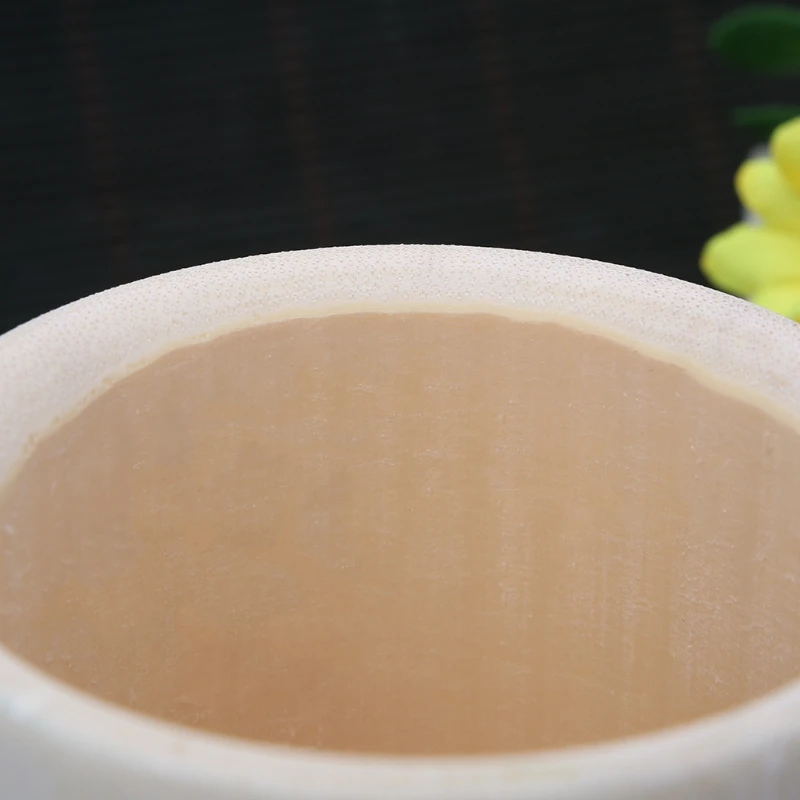 

Traditional Handmade Natural Solid Bamboo Cup For Tea Sake Coffee Juice Drinks