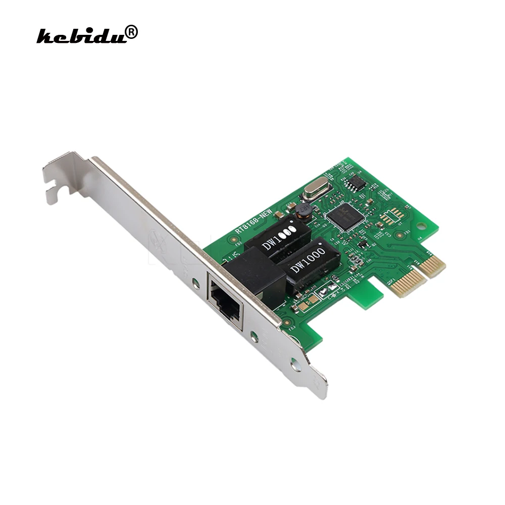 Kebidu Gigabit Ethernet PCI Express PCI-E сетевой контроллер карты 1000 Base-T 10/100/1000 Мбит/с RJ45 RJ-45