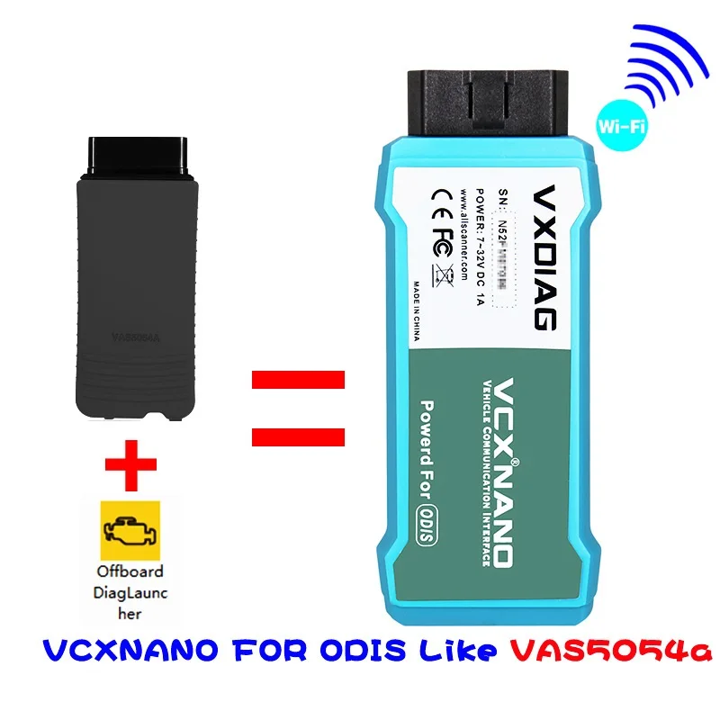 VXDIAG VCX Nano для Ford/Mazda 2 в 1 с IDS OBD OBD2 wifi автомобильный диагностический инструмент Поддержка автомобиля до года многоязычный