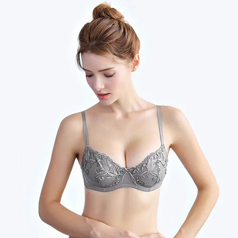 Roseheart Новое Женское модное серое платье сексуальное женское белье Комплекты Пуш