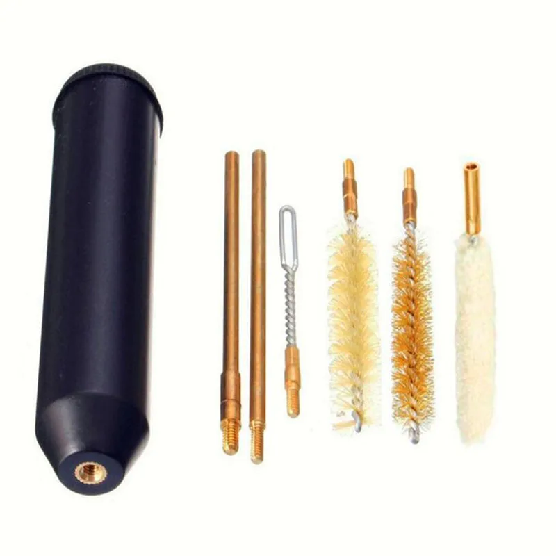 

High Quality 9mm Pocket Pistol Professional Spray Cleaning Kit Multifunctional Pistol Barrel Brush Cleaning Tool
